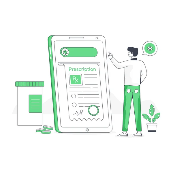 Dispositivo Smartphone Para Loja Online Ilustração Vetorial Plana Fundo Branco — Vetor de Stock