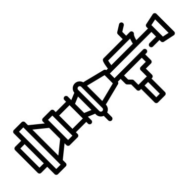 Bir kılıç simgesinin vektör illüstrasyonu