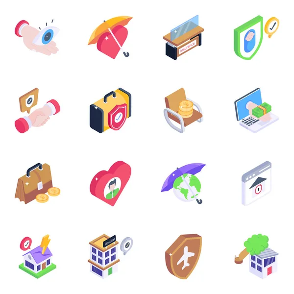 Conjunto Iconos Vectoriales Para Aplicaciones Web Móviles — Vector de stock