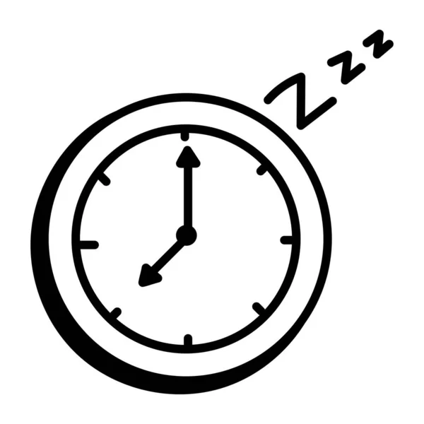 Reloj Icono Web Ilustración Simple — Archivo Imágenes Vectoriales