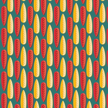 Soyut geometrik şekilli kusursuz desen. vektör illüstrasyonu