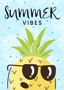 yaz titreşimleri, vektör illüstrasyonu