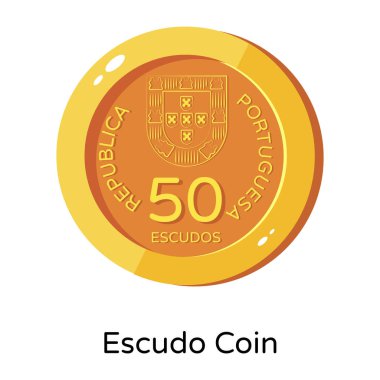 Escudo madeni para ikonu. düz resimleme 