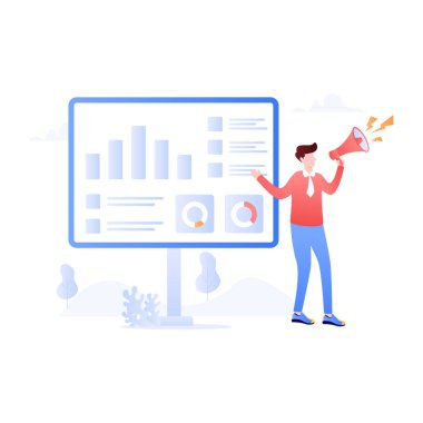 Web sitesi içeriğinin düz çizimine bakın