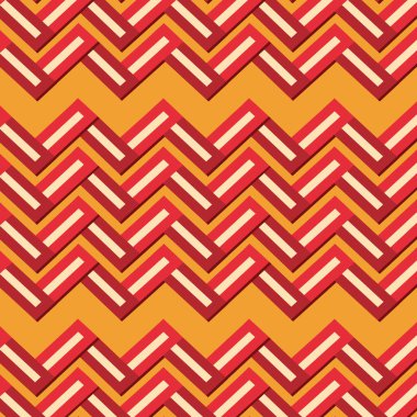 Geometrik şekilli kusursuz desen. vektör illüstrasyonu