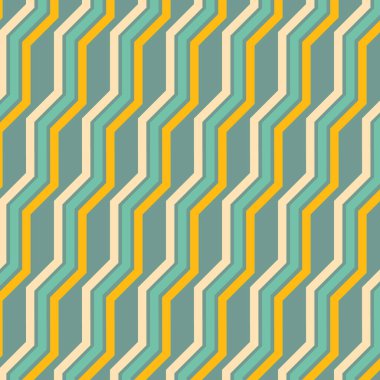 Soyut çizgilerle kusursuz desen. vektör illüstrasyonu