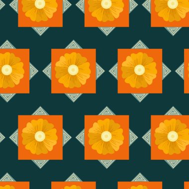 sorunsuz geçmiş ile soyut süsleme