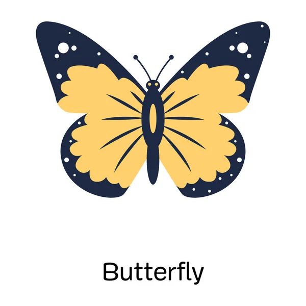 Бабочка Иконка Сайта — стоковый вектор