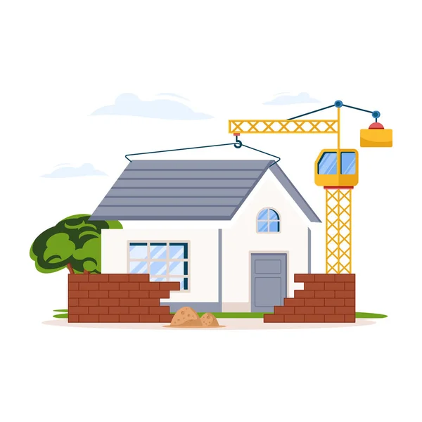 House Building Construction Tools — ストックベクタ