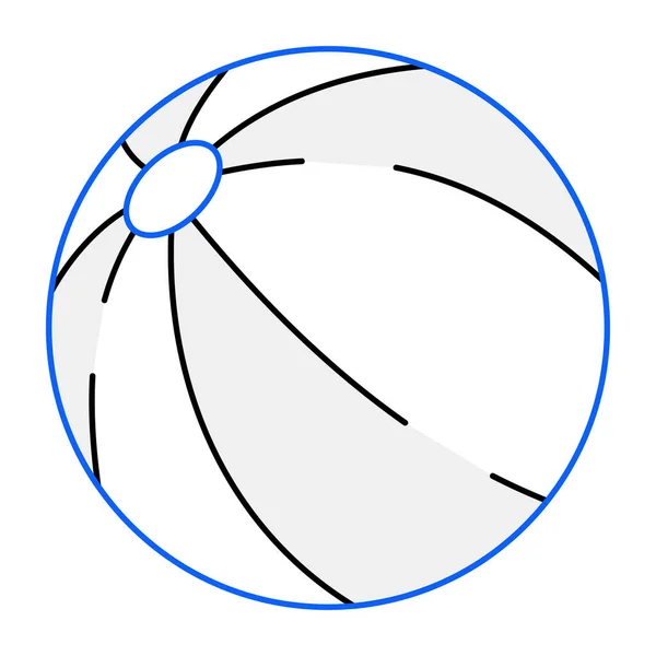 ボールアイコン ウェブのためのテニスラケットのアイコンの簡単なイラスト — ストックベクタ