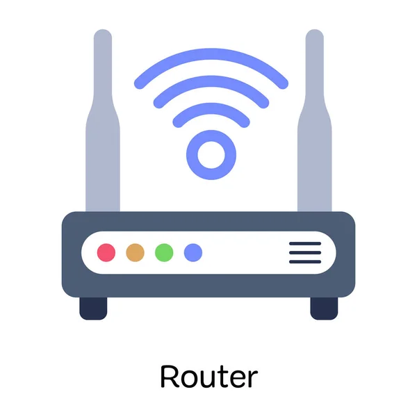 Icono Vector Router Wifi — Vector de stock