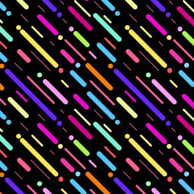 soyut geometrik renkli desen, vektör illüstrasyonu