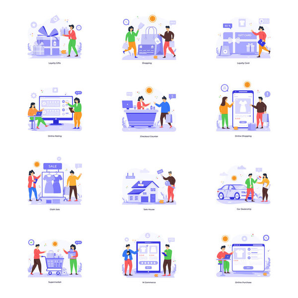 набор деловых людей и офисных работников. векторная иллюстрация