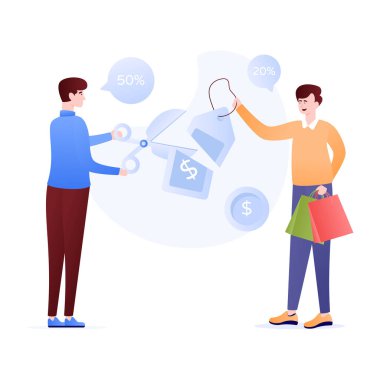 Kes Price modern simgesi, vektör illüstrasyonu