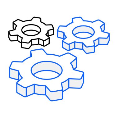 Modern simge, vektör illüstrasyonu