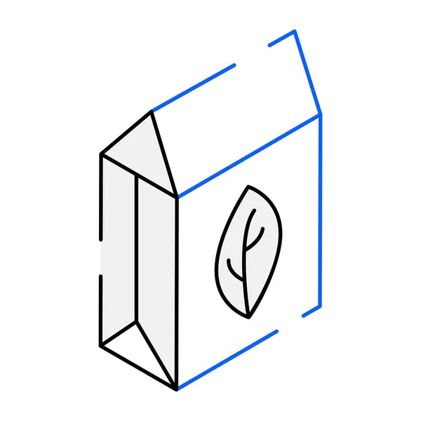 Fertilizer Bag Modern Design Icon Vector Illustration — Stock Vector
