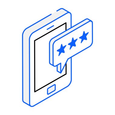 Çevrimiçi Beğeni modern simge, vektör illüstrasyonu