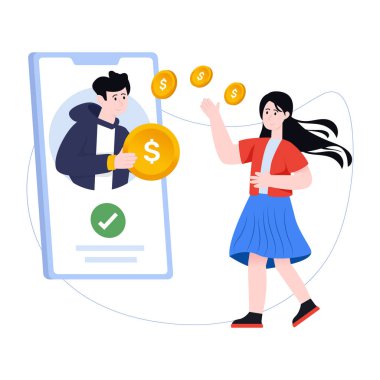 İş ve finans ikonunun vektör illüstrasyonu. çevrimiçi ve insanların ağ için depolama sembolü.