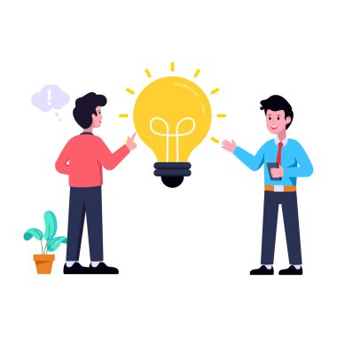 businessman with bulb and lamp vector illustration design