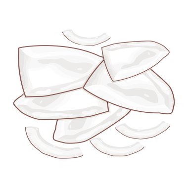 Bir besin setinin vektör çizimi