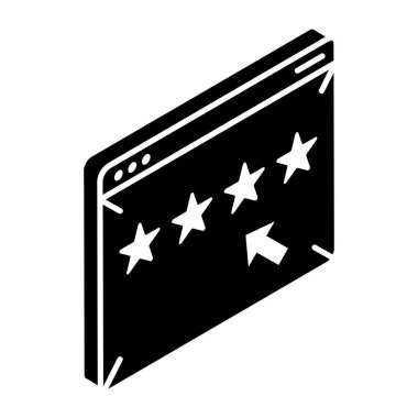 Kara Cuma simge vektör illüstrasyonu