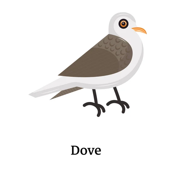 鳥のアイコンベクトルは あなたのウェブやモバイルアプリのデザインのための白い背景に隔離され クロウロゴのコンセプト — ストックベクタ