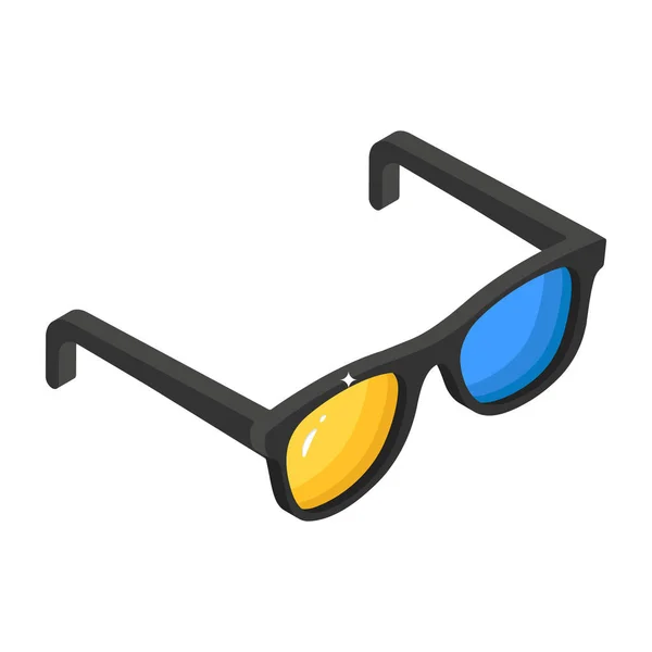 Sunglasses Icon Vector Illustration — Stock Vector