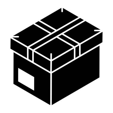 Hediye Kutusu modern tasarım, vektör illüstrasyonu