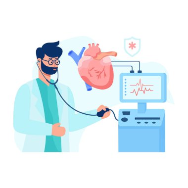 Yoğunlaştırıcı modern tasarım, vektör illüstrasyonu