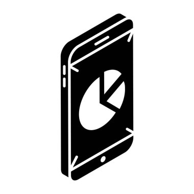 Tanımlayıcı veri, turta grafiğinin izometrik simgesi  