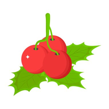 Yaprak ve yapraklı olgun elmalar vektör illüstrasyon tasarımı