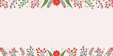 Çiçekli suluboya desenler, yapraklar, dallar, böğürtlenler, yaylar, dallar, Noel, bahar,