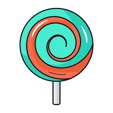 lolipop simge vektör çizim