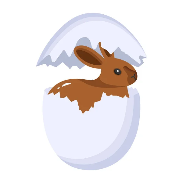 Easter Bunny Design Moderno Illustrazione Vettoriale — Vettoriale Stock