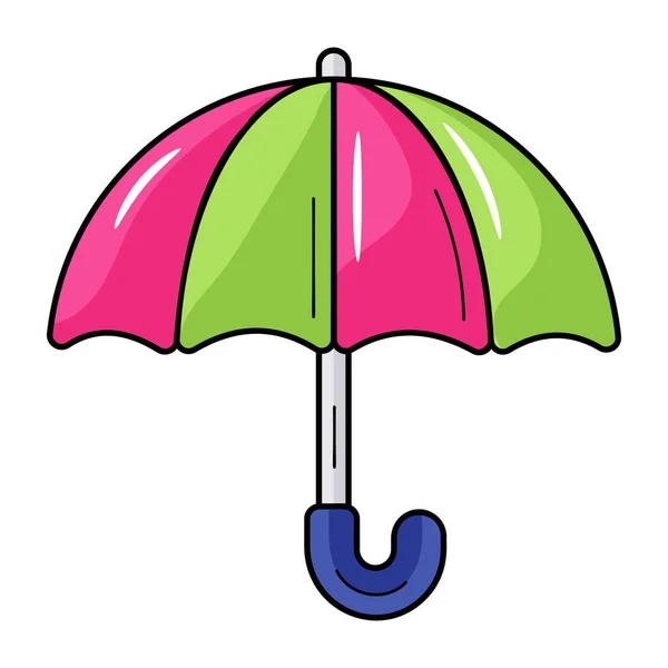 Umbrella Modern Design Vector Illustration — Stock Vector