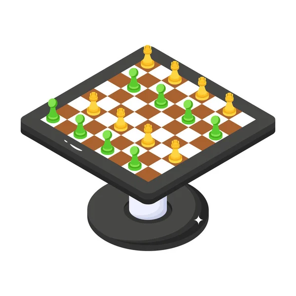 Chess Board Design Moderne Illustration Vectorielle — Image vectorielle