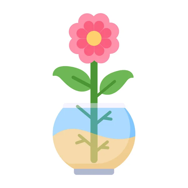 Plant Test Diseño Moderno Ilustración Vectorial — Vector de stock