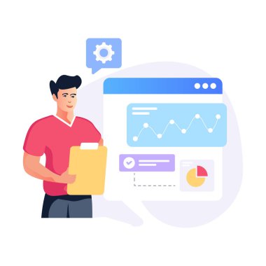 Dizüstü bilgisayarı ve akıllı telefonu olan bir adam.