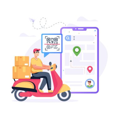 Modern tasarım sıralaması, vektör illüstrasyonu