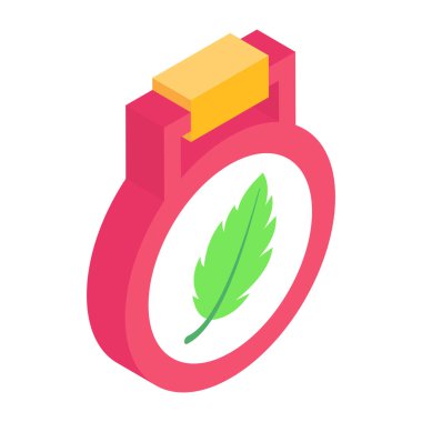 Bir parfüm şişesinin vektör çizimi