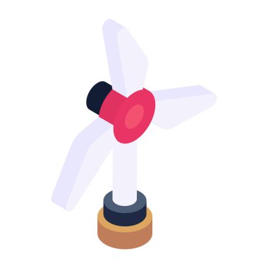 yel değirmeni modern tasarım, vektör illüstrasyonu