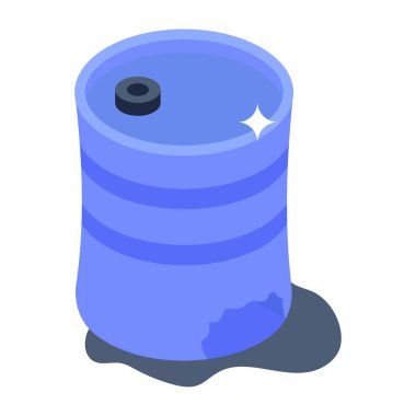 Petrol dökülmesi modern tasarım, vektör illüstrasyonu