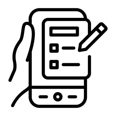 Yazılı not. Basit resimleme