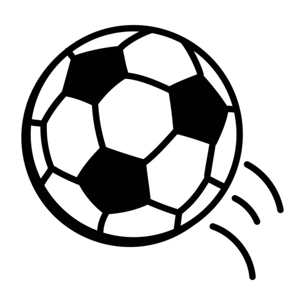 Fútbol Diseño Moderno Ilustración Vectorial — Vector de stock