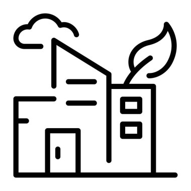 Bitki. Web simgesi basit tasarım