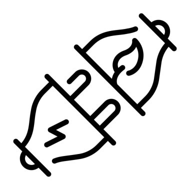 Bir dolgu simgesinin vektör illüstrasyonu