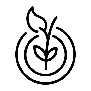 Beyaz arkaplanda yaprak simgesi vektörü izole, şeffaf işaret, çizgi veya doğrusal biçim bırakır