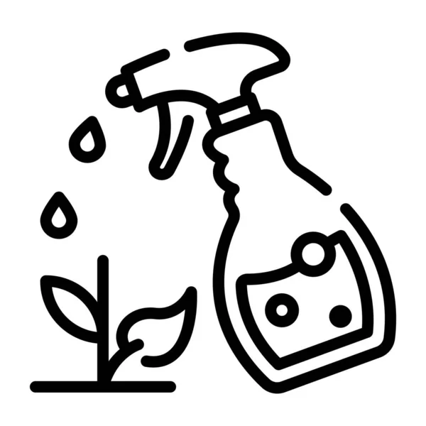 Plant Water Can Icon Vector Illustration — Stock Vector