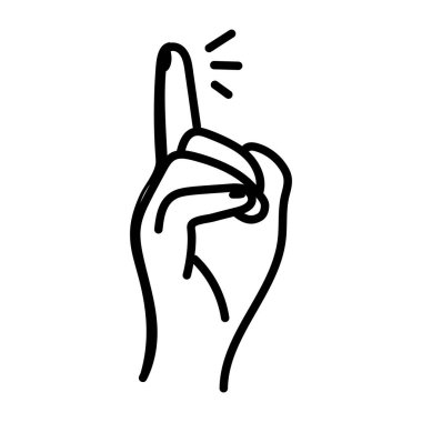 İnsan sağlığı hizmetinin el hareketi çizgisi biçim ikonu tasarımı ve insanların tema vektör illüstrasyonu