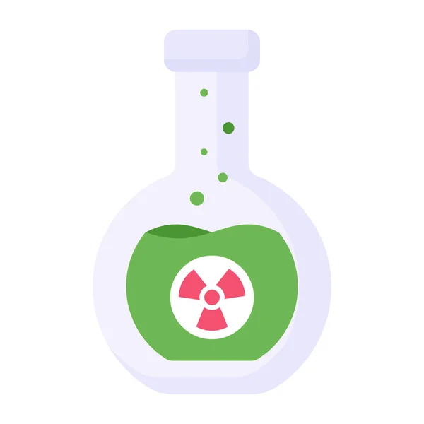 Chemical Experiment Liquid Icon Vector Illustration Design — Stock Vector